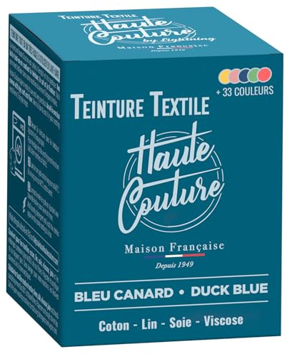 Haute Couture - Teinture Textile Tout-en-Un - Bleu Canard - 350g