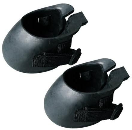 Blmirror Gummi-Hufschuhe für Pferde für, Schutz und Rehabilitation - Ideal für Training und Wettkämpfe-L
