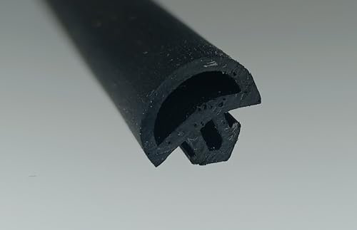 Mushroom Seal P-4 Black/SW Replacement Seal for Multi-Wall Sheets Profiles Greenhouse Carport Conservatory Greenhouse (Light Grey - HG, 1 Roll; 45 m)