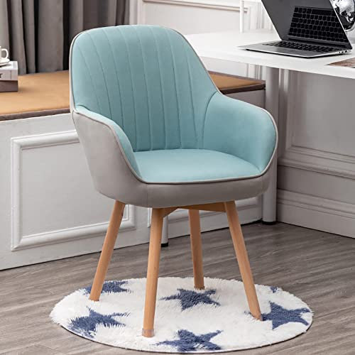 Mid Century Drehstuhl Esszimmerstühle mit Samtpolsterung, bequeme Sessel für modernes Büro oder Schminktisch, stilvoll und funktional