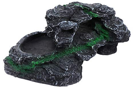 BESPORTBLE 1stück Tortoise Climbing Ladder Resin Aquarium Dekoration Für Fisch Und Reptilienbecken Langlebige Und Leicht Zu Reinigende Terrassenplattform Für Kleine Schildkröten Und
