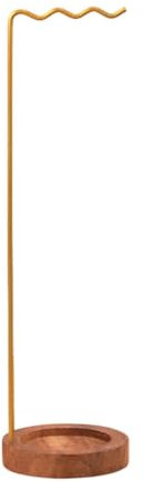 Gralara Wind Chime Stand Calligraphy Pinselhalter -Stützregal für hängende Anhängerverzierung, Gold