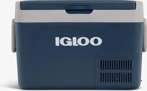 Igloo ICF32 - Glacière à Compression 32L - Glacière Électrique -18 °C à 20 °C - 12/24 V 230 V - Réfrigérateur Portable pour Camping, Voiture, Camion