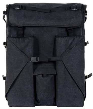 FewNvWa Borsa Porta Tavoletta Da Disegno 4K per Artisti con Tracolla E Caratteristiche Da Viaggio, nero