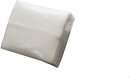 Mank Wischtücher aus Airlaid S60 GSM | Papierwischtücher | Einwegtücher | Reinigungstücher | Weiß | 50 Stück | (40 x 38 cm, Z-Falz)