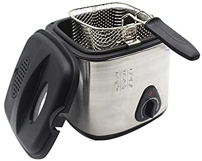 Petite Friteuse, Friteuse électrique, Frites Et Ailes De Poulet, Friteuse électrique Multifonction, 1.5L,1.5L