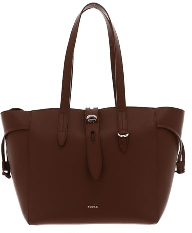Furla Net Tote Bag M Cognac H