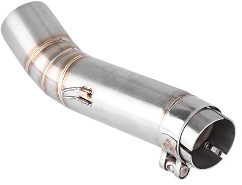 Tubo di Collegamento per Centrale di Scarico Moto,Moto Scarico Raccordo Centrale Tubo Connect da 51 mm per CBR500R CB500X CBR500 CB500F