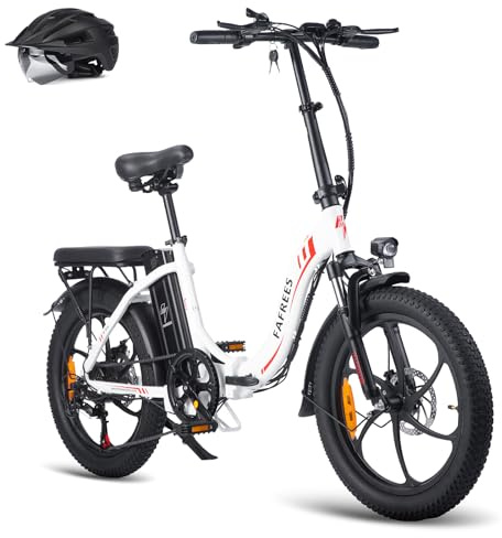 Fafrees F20 E Bike Klapprad 20 Zoll für Erwachsene [ Offiziell ] Herren Ebike Damen 18AH/ 20AH Akku, Elektrofahrrad 250W, E Fatbike 140kg, Elektro Fahrrad, Elektrisch Mountainbike 25km/h- Update