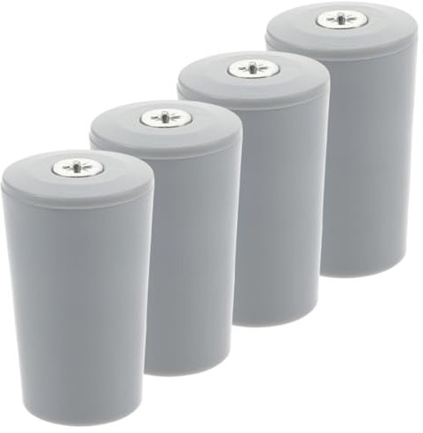 BIUDECO 4pezzi Limitatori Per Tapparelle in Parti Di Ricambio Per Tapparelle Morsetti Di Sostituzione Per Finestre Accessori Per Tende Avvolgibili (grigio)