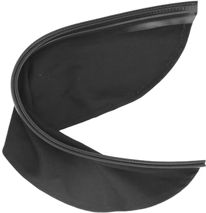 Risegun Casco de soldadura envolvente, Babero de casco de soldadura, baberos del casco de soldadura, Babero de casco de cuero, proteja su cuello de chispas mientras trabaja