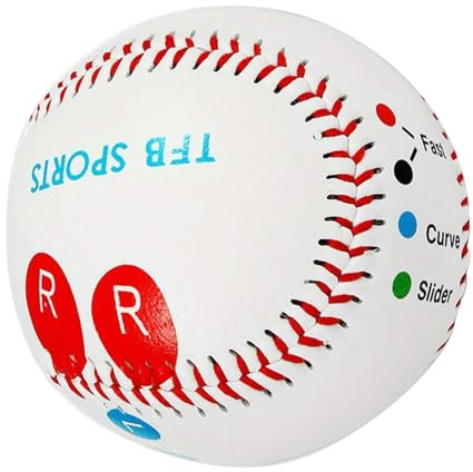 Pitch-Training-Baseball – Pitching-Grip-Trainingsball, Baseball-Pitching-Grip-Trainer | Farbcodiertes Baseball-Pitching-Werkzeug, Grip-Pitching-Trainerball, Ball für erhöhte Pitch-Geschwindigkeit