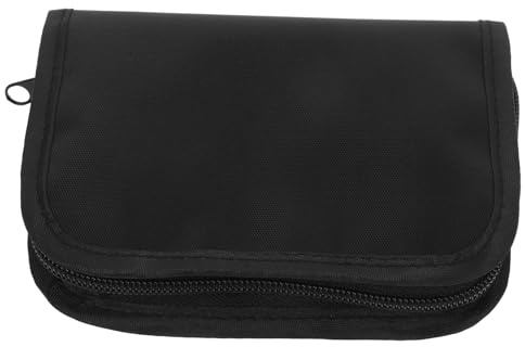 FRCOLOR Tragbare Blutzuckermessgerät Tasche Für Diabetikerbedarf Mit Stoßfestem Polyester Organizer Kompakte Diabetes Reisetasche 6.1X4.5X1.4 Zoll Für Medizinische Versorgung Unterwegs