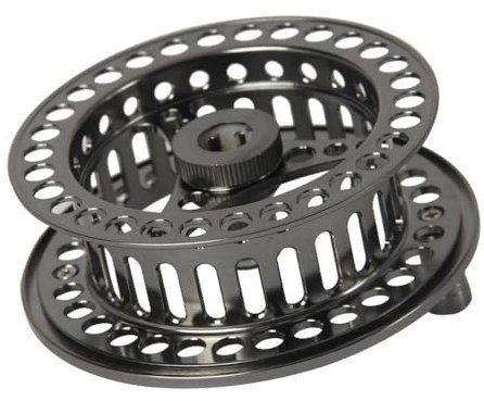 Janmobrian Fliegenrolle,Fliegenfischen Rollen Fliegenfischerei Rollen Angelzubehör CNC Bearbeitete große Arbor-Fly-Reel-Ersatzspule optional für Stream Angelrute(78WTSpool)