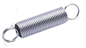 Zugfedern Mit Haken 10 Stück Edelstahl-Haken-Spiralzugfeder FüR Zelt Und Markisen(45mm)