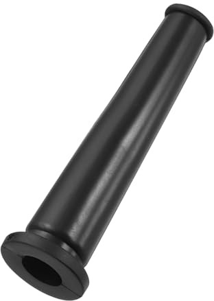 sourcing map 1 pz Strain Cord Boot Protector 7,6 x 2,3 cm Manicotto in gomma Tubo Flex- Protezione per utensili elettrici macchina da taglio e cavo trapano, nero