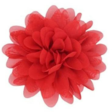 Tendance Tissu Fleur Anneaux pour Femmes Vintage Main Secouer Fleur Bague Tissu Bagues Bijoux pour Dames Filles Blanc Bague