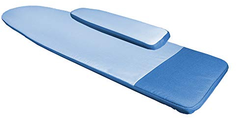 LGL Haushaltswaren Bügeltischbezug + Ärmelbrettbezug/Bügelbrettbezug für Dampfbügeleisen mit Kurzparkzone/Bügelbezug ca. 120x40 cm