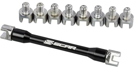SCAR Speichenschlüssel universal mit 10 Weiten kompatibel mit KTM HONDA SUZUKI HUSQVARNA YAMAHA KAWASAKI SHERCO BETA GAS GAS