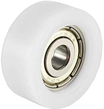 sourcing map 4stk. Lagerrollen Kugellager Leitrad Riemenscheibe Rollen Weiß 5x22x9mm DE