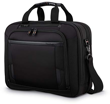 Samsonite Pro Doppelfach-Aktentasche, Schwarz, One Size