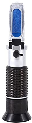 Réfractomètre antigel, outil de testeur de liquide de refroidissement Réfractomètre antigel de voiture Réfractomètre antigel ATC, pour voiture industrielle
