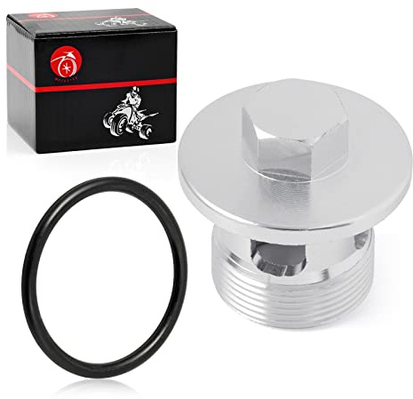 Tappo filtro olio e O-ring per Kawasaki VULCAN VN 88 750 800 900 1500 1600 1985-2021 11012-1483 11012-1461