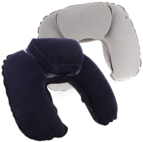 COM-Four® 2X Oreillers Cervicaux Gonflables