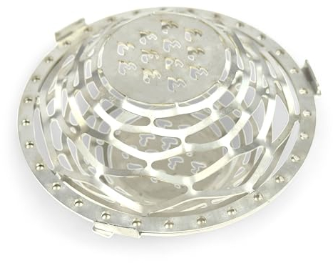 Grillrost.com Das Original Feuerball handgefertigt aus Edelstahl - Die ultimative Anzündhilfe