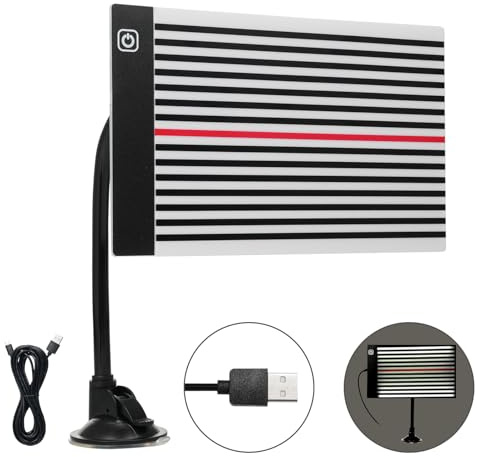 HUIOP Détecteur de Bosses pour carrosserie de Voiture,LED réflecteur Ligne Panneau lumière sans Peinture détecteur de Dent Lampe Voiture réparation Accessoire détecteur de Dent pour carrosserie