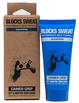 Gamer Grip Lotion résistante à la sueur, crème de jeu pour les mains transpirantes (jeu) | Formule liquide sans craie, améliore les performances, le contrôle et la précision, fabriquée aux États-Unis