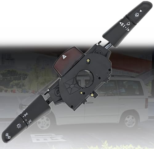 Interruptor Mando Luces limpiaparabrisas Palanca Intermitente Columna Dirección compatible con Mercedes-Benz Vito 638 W638 1996-2003 0015404945