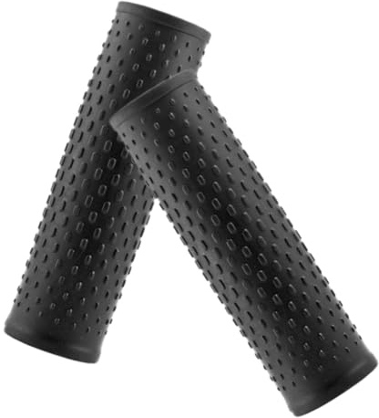 Zerodeko 2 Piezas Cubiertas de Manillar para Scooter Eléctricas Antideslizante Absorción de y Agarre Cómodo para Mayor Seguridad y Estabilidad el Manejo