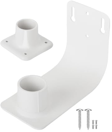 Supporto per Mangiatoie Esterno,Protezione Pioggia e Sole con 6 Viti | Portalampada per da Esterno,per Fringuelli Pettirossi Passeri Parrocchetti Giardino Balcone Terrazza