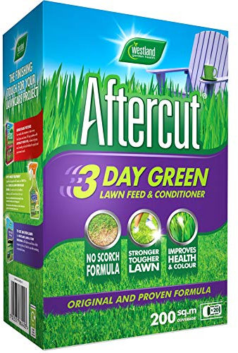 Aftercut Engrais d'entretien de revitalisation de pelouse en 3 Jours, 200 m2, 6,5 kg