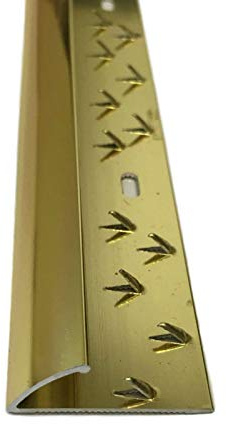 Single Edge Carpet Metal Door Bar Trim (900mm, Gold)