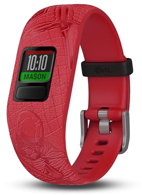 Garmin vivofit Jr.2, Fitness Tracker for Kids, Includes Interactive App Experience, Swim-Friendly, Up To 1-year Battery Life, Adjustable watch band, Star Wars Dark Side
