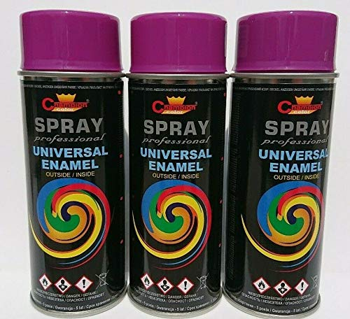 Sprühlack RAL Sprühfarbe Lackspray Spraydose 400ml - RAL 4008-3 Stück