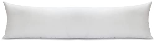 Flowen Seitenschläferkissen 40 x 145 cm Langes Kissen für Seitenschläfer Body Pillow 40x145 mit Mikrofaser-Füllung Hypoallergene Anti-Milben WeicheKopfkissenbezug 100% Polyester