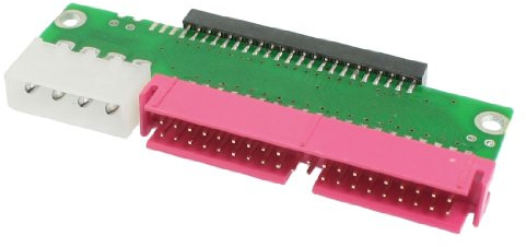 Ruilogod 2.5 44-Pin to 3.5 40-Pin Hard Drive IDE Adapter Convert for Laptop Desktop