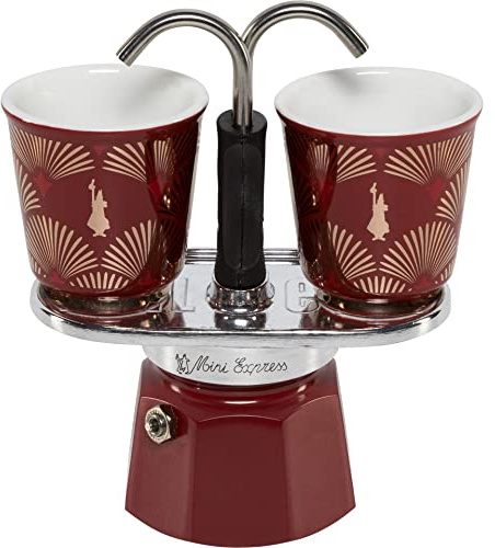 Bialetti MINI EXPRESS kit red ART DECO