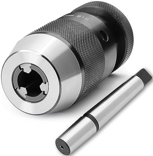 Mandrino a sgancio rapido B18, mandrino 1-16 mm + mandrino conico MK2/MT2, mandrino di precisione per tornio, trapano MK2/MT2