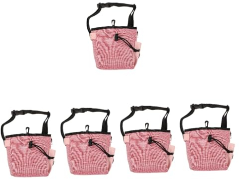 BESPORTBLE 5piezas Bolsa De Adiestramiento para Perros Riñonera para Snacks y Golosinas para Paseos y Entrenamiento Al Aire