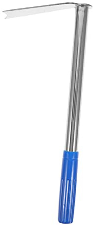 SUPVOX Da Giardino Ergonomica - Piccolo Aratro in Acciaio Inossidabile Per Diserbare E Piantare