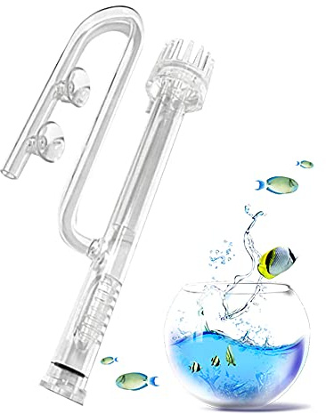 Duoruameng Aquarium Skimmer 17mm Wasseroberfläche Skimmer für Aquarium Pflanztank 16 mm Filterrohr