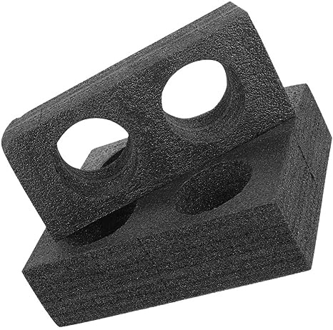 ZUNOXAZ 2 piezas Soportes para Vasos Portátiles de Espuma Bandejas para Bebidas con Agarre Firme para Transporte Seguro de Café y Refrescos