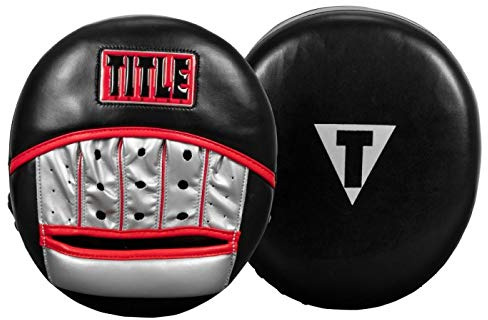 TITLE Boxing Valiant Punch Mitts - Boxing Pads, Muay Thai Pads, Punching Mitts, Focus Mitts, Boxing Equipment, Punching Pads, MMA Equipment, Kickboxing