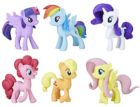 My Little Pony Treffen Sie die Mähne 6 Ponies Kollektion