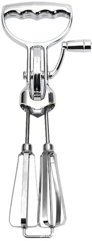 Eierschlägel-Mixer – Handkurbel Eierschlägel, manueller doppelter Drehschneebesen | Küche Klassischer Hand-Eierschläger Rührgerät, Handheld Rotary Egg Whisk, Küche Eierrührer zum Kochen, Küchenzubehör