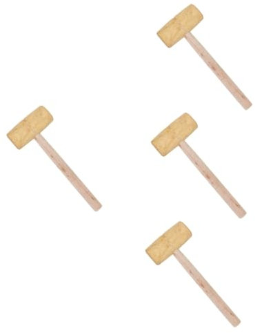 Angoily 4 Piezas De Martillo Cincel De Madera Para Carpintería Para Martillo De Madera Pequeño